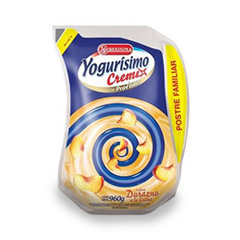 YOGUR YOGURISIMO CREMIX DURAZNO SACHET 960 GR