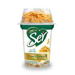 YOGUR SER CEREALES CON MIEL POTE 164 GR