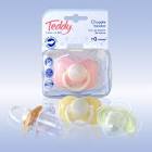 Chupete Bicolor Tetina Silicona Teddy 12 Un