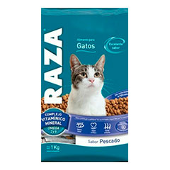 ALIM GATOS RAZA PESCADO  1KG