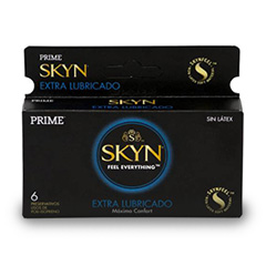 Preservativos Skyn Extra Lubricado Prime 6 Un