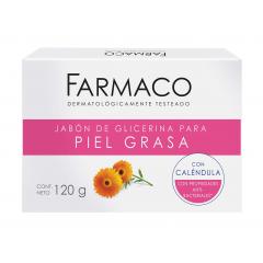 JABON FARMACO GLIC. PIEL GRASA X 120G
