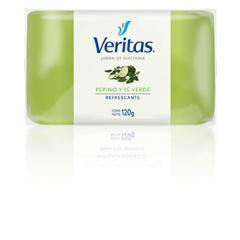 Jabon Veritas Glice Pepino y Te 120g_unidad