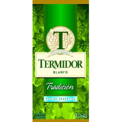 VINO TERMIDOR BLANCO CAJA 1 LT