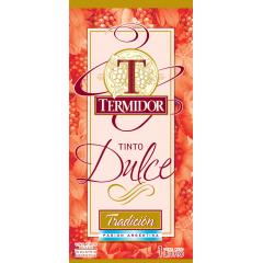VINO TERMIDOR TINTO DULCE CAJA 1 LT