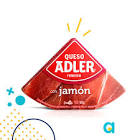 Queso fundido Adler para untar sabor jamon x 100 gr.