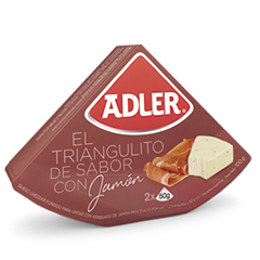 QUESO UNT/ADLER JAMON 100 GR.