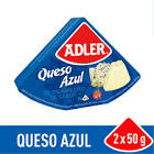 Queso fundido Adler para untar sabor queso azul x 100 gr.