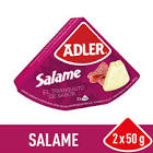 Queso fundido Adler para untar sabor salame x 100 gr.