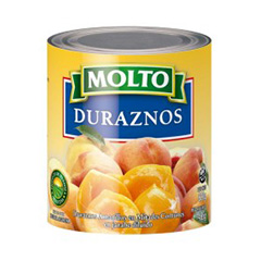 Duraznos En Mitades Molto 820 Gr