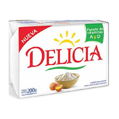 Margarina Clásica Delicia 200 gr
