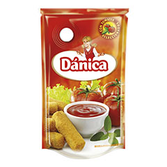 KETCHUP DANICA POUCH 220 GR
