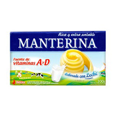 MARGARINA MANTERINA PAN 200 GR