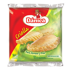 TAPAS DANICA P/EMP.CRIOLLA 12UN.