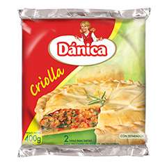 TAPA PASCUALINA DANICA CRIOLLA 400G