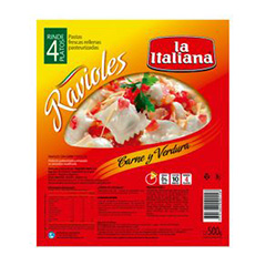 LA ITALIANA RAV CARNE Y VERD 500G