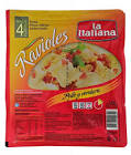 LA ITALIANA RAVIOLES DE POLLO Y VERDURA X 500 GRS