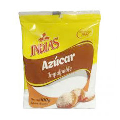 Azucar impalpable Indias x 100g_unidad
