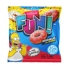 Galletitas Rosquillas Cream Fun Fantoche 150 Gr