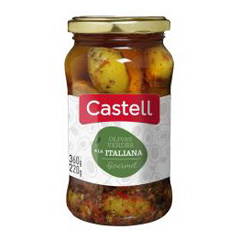 OLIVAS VERDES A LA ITALIANA CASTELL X 360GR
