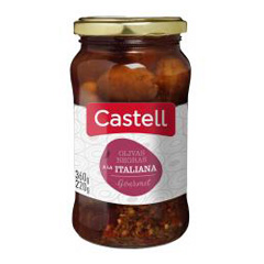 OLIVAS NEGRAS A LA ITALIANA CASTELL X 360GR