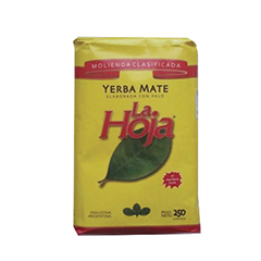 Yerba La hoja Con Palo 250Grs_unidad