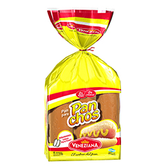 Pan Para Panchos Veneziana x 6 unidades 210g_unidad