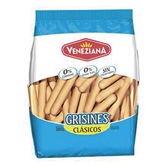Grisines Zigrinatos Veneziana x 180g_unidad