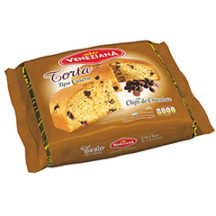 Torta Tipo Casera con Chip de Chocolate x 400g_unidad