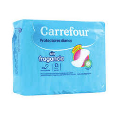 Protectores Diarios Sin Perfume Carrefour 20 Un