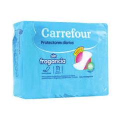 Protectores Diarios Sin Perfume Carrefour 40 Un