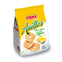 GALLETAS ANILLOS DE LIMON 500 G - TRIO 