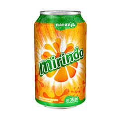 GASEOSA MIRINDA LATA 330 ML