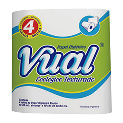 Papel Higienico Vual Ecologico 30 Mts_unidad