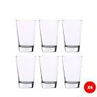 Vasos,Vidrio,X6,Cuad