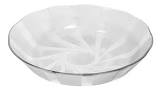 Plato hondo transparente esmerilado Galaxia Rigolleau