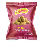 Mani pelado salado Pedrin x 140 gr.