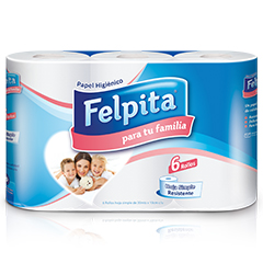 Papel Higienico Felpita HS x6_unidad