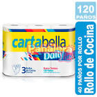 servilletas cartabella 120paños x3un 