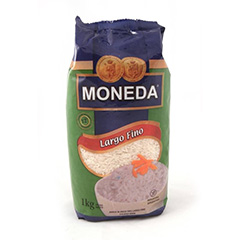 Arroz Moneda Largo Fino 1 Kg