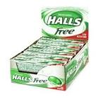 Caramelos Free Menta Halls 20 Gr