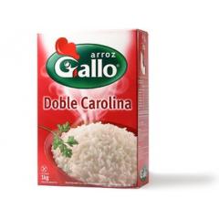 ARROZ GALLO DOBLE CAROLINA CAJA 1 KG