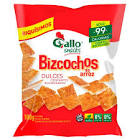 Galletas Gallo Arroz Integral Dulce x125Gr