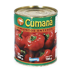 PIMIENTOS CUMANA ENTEROS X 750G