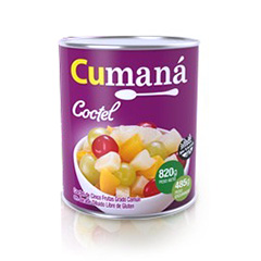 COCTEL 5 FRUTAS CUMANA 820G