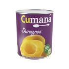 DURAZNOS CUMANA MITADES S/TACC 820G