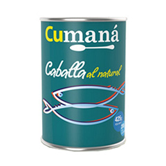 Caballa Al Natural Cumaná x 425 Gr.