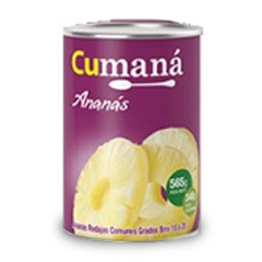 ANANA CUMANA RODAJAS 565G