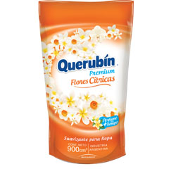 SUAVIZANTE QUERUBIN PREMIUM FLORES CITRICAS 900ML