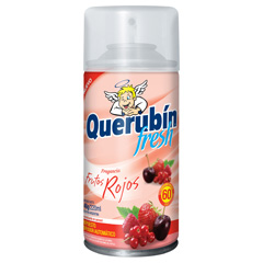 Desodorante de Ambiente Frutos Rojos Fresh Querubin 146 Gr